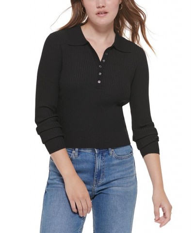 Women's Polo Shirt & Straight-Leg Jeans Golden Spice $17.89 Outfits