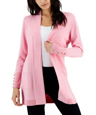 Open-Front Cardigan Spring Shower $18.25 Sweaters
