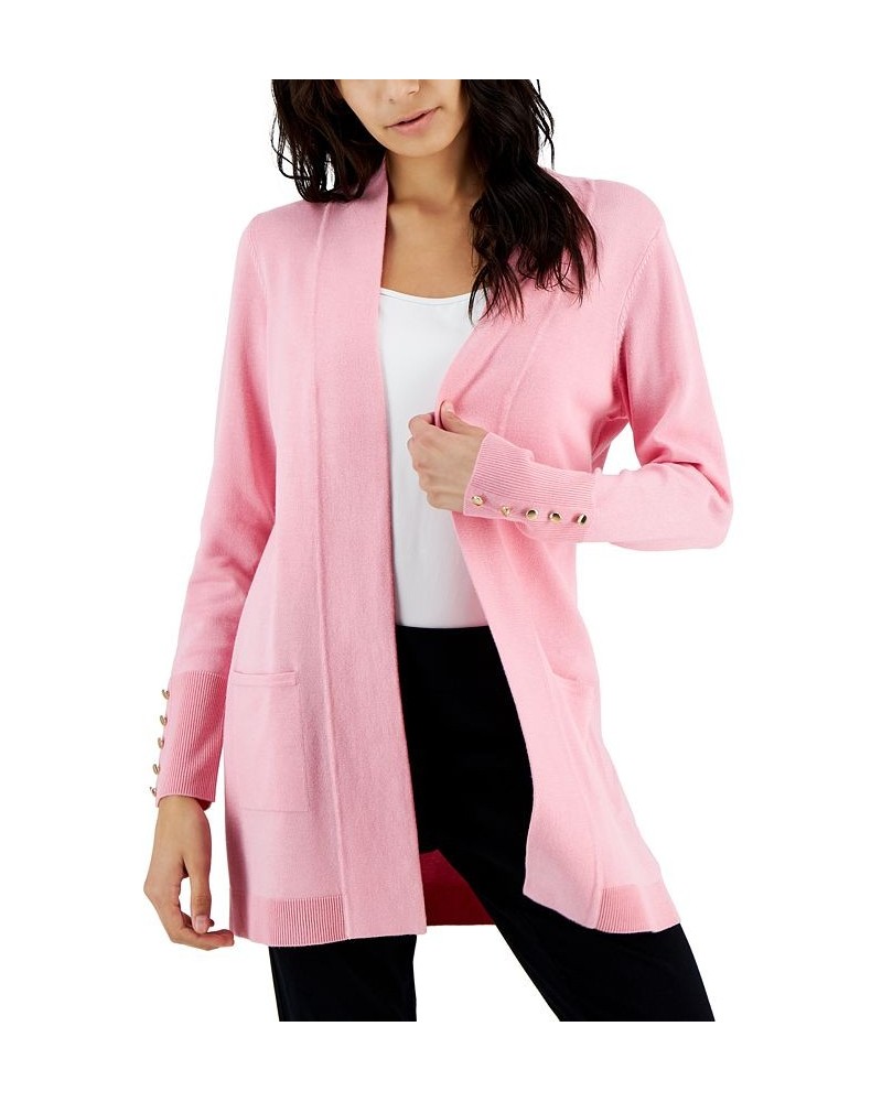 Open-Front Cardigan Spring Shower $18.25 Sweaters