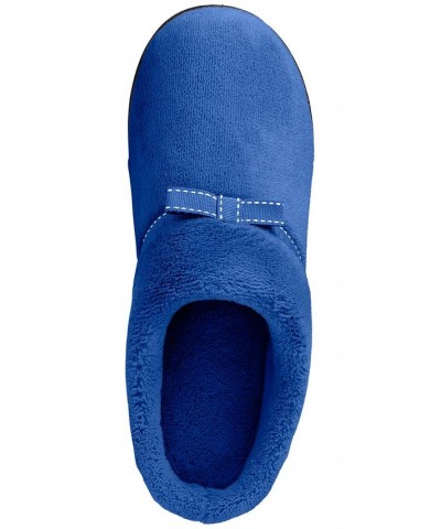Women's Micro Terry Milly Hoodback Slipper Blue $10.18 Shoes