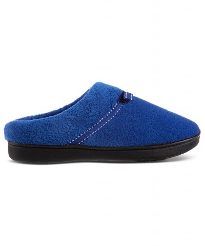 Women's Micro Terry Milly Hoodback Slipper Blue $10.18 Shoes