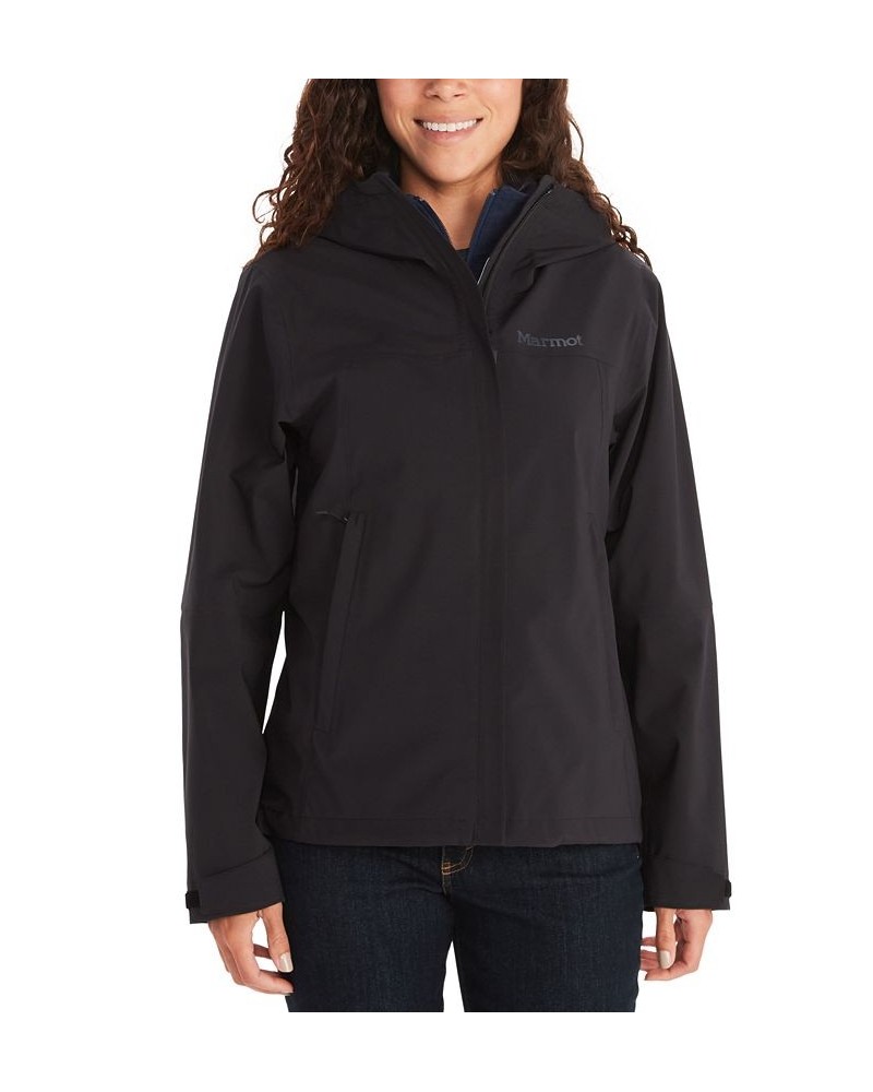 Women's PreCip Eco Pro Hooded Waterproof Jacket Black $64.00 Coats