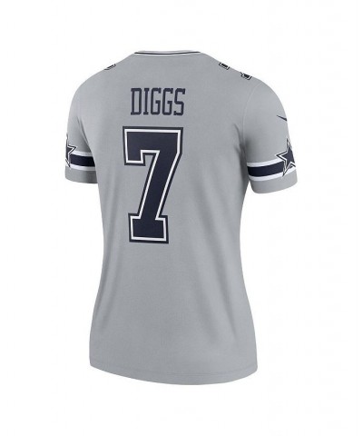 Women's Trevon Diggs Silver Dallas Cowboys Inverted Legend Jersey Silver $49.50 Jersey