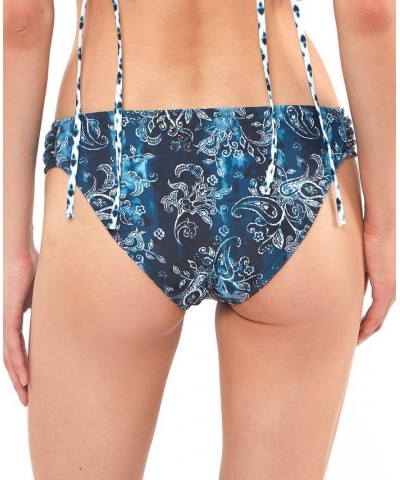 Batik Babes Reversible Hipster Bikini Bottoms Dark Navy $16.68 Swimsuits