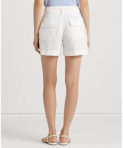 Linen Short White $37.23 Shorts