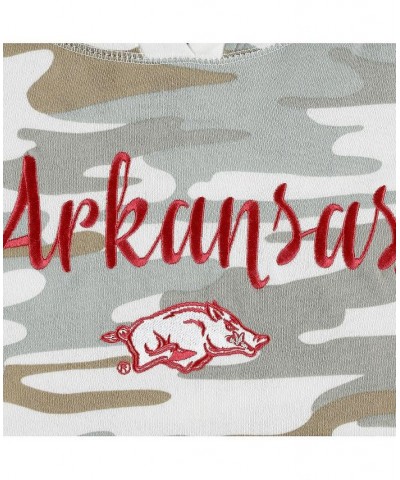 Women's Camo Arkansas Razorbacks San Pablo Pullover Hoodie Camo $36.75 Sweatshirts