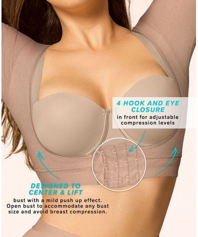 Women's Invisible Upper Arm Shaper Vest Tan/Beige $26.40 Shapewear