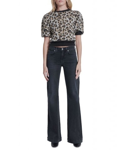 Women's Mid-Rise Wide-Leg Jeans Night Rider $69.30 Jeans
