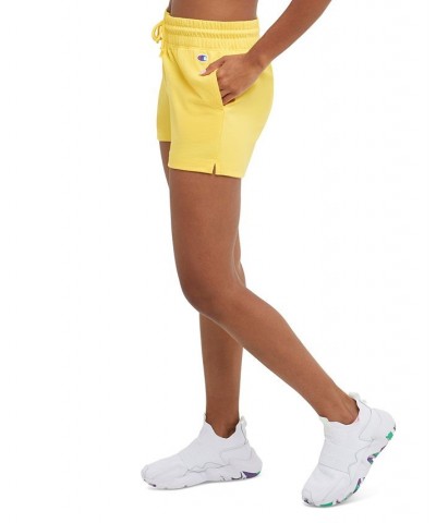 Women's Cotton Pull-On Drawstring Shorts Yellow Stone $17.25 Shorts