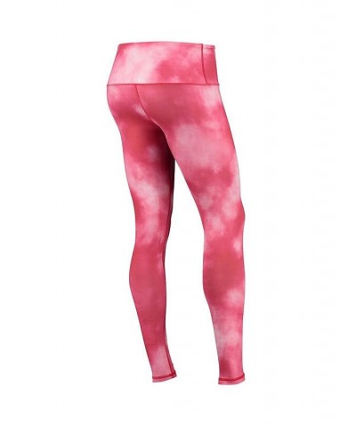 Women's Scarlet Ohio State Buckeyes Cloud Dye Mist Leggings Scarlet $25.80 Pants