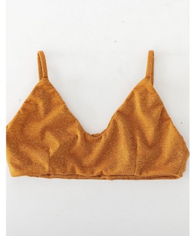 Adult Women's Regular Size Renee Demi Bralette Bikini Top Brown $35.25 Swimsuits