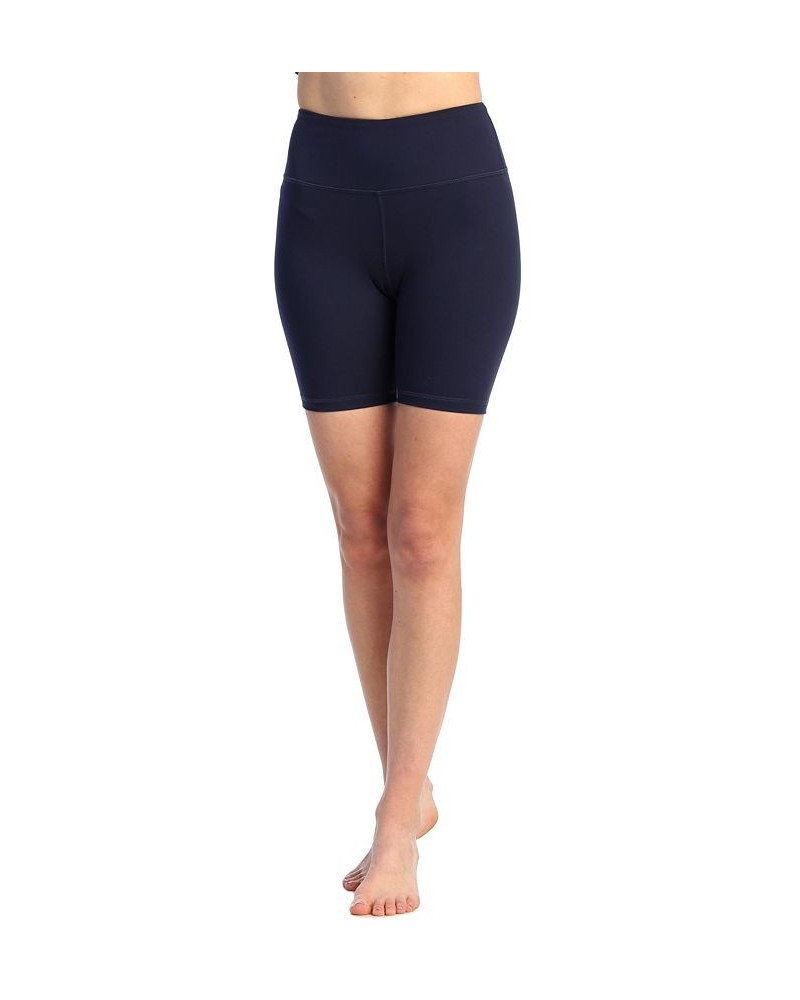 Women's High Rise Biker Shorts Navy $27.90 Shorts