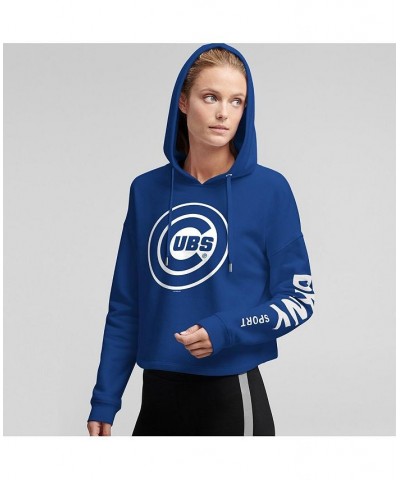 Women's Royal Chicago Cubs Lydia Pullover Hoodie Royal $39.95 Sweatshirts