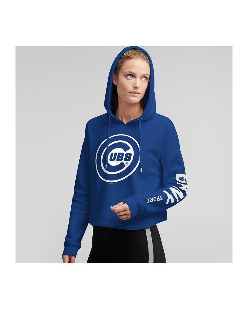 Women's Royal Chicago Cubs Lydia Pullover Hoodie Royal $39.95 Sweatshirts