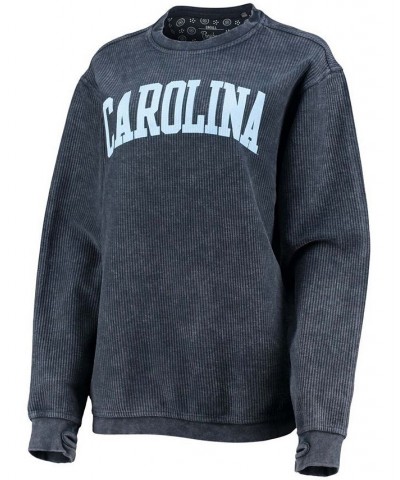 Women's Navy North Carolina Tar Heels Comfy Cord Vintage-Like Wash Basic Arch Pullover Sweatshirt Navy $40.79 Sweatshirts