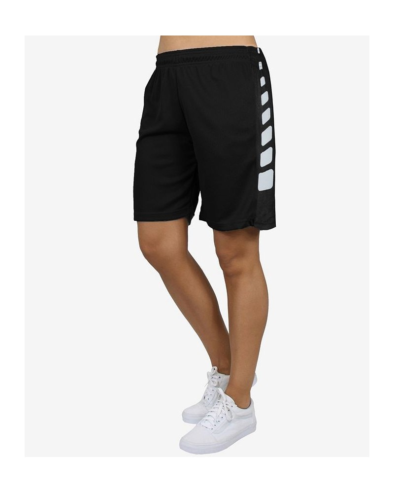 Women's Loose Fit Quick Dry Mesh Shorts Black $17.34 Shorts