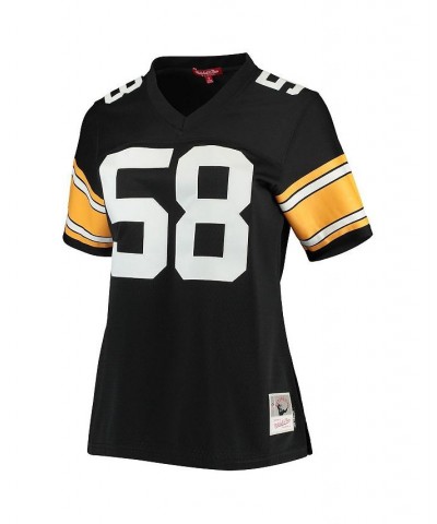 Women's Jack Lambert Black Pittsburgh Steelers Legacy Replica Player Jersey Black $49.30 Jersey