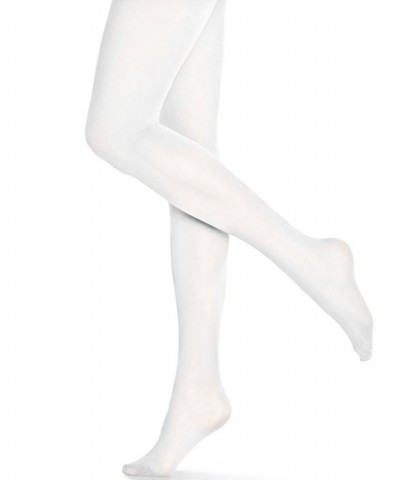 Women's Opaque Tights White $15.11 Hosiery