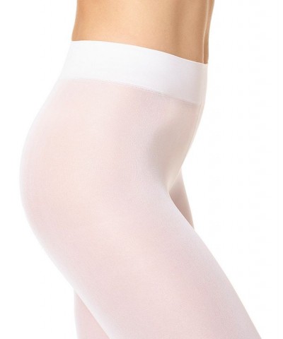 Women's Opaque Tights White $15.11 Hosiery