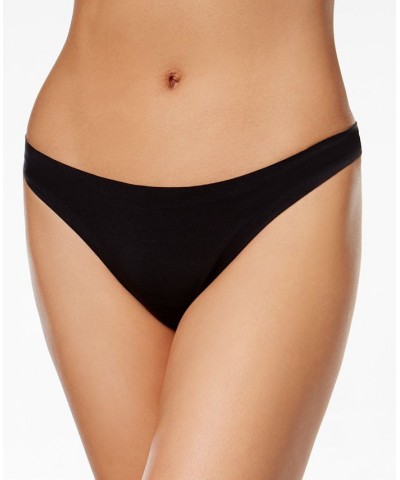 Comfort Devotion Thong Underwear 40149 Black $9.41 Panty