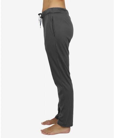 Women's Loose Fit Classic Lounge Pants Pack of 3 Charcoal, Hunter, Blue $36.57 Pants