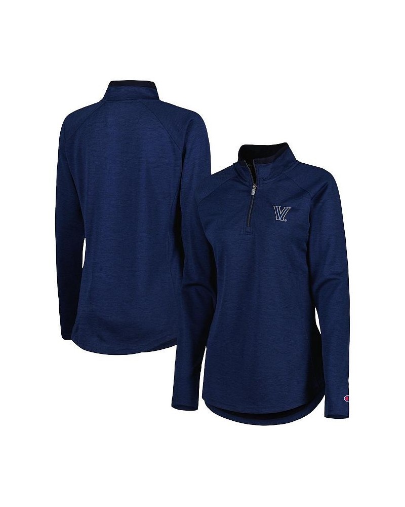 Women's Navy Villanova Wildcats Core Raglan Quarter-Zip Jacket Navy $24.75 Jackets