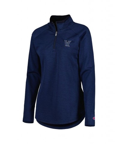 Women's Navy Villanova Wildcats Core Raglan Quarter-Zip Jacket Navy $24.75 Jackets