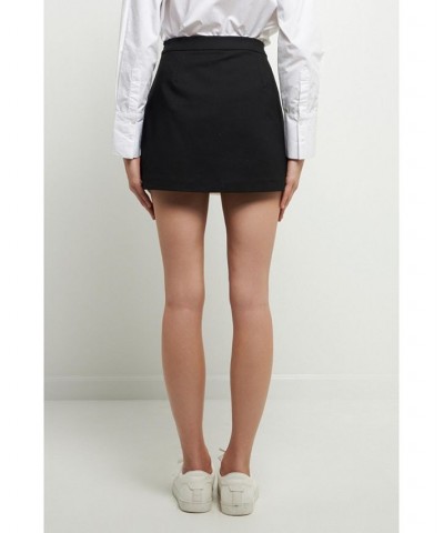 Women's Colorblock Skort White/black $49.50 Shorts