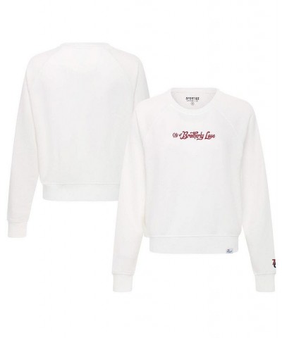 Women's Cream Philadelphia 76ers 2022/23 City Edition '76 Originals' Ashlyn Pullover Sweatshirt Cream $60.00 Sweatshirts