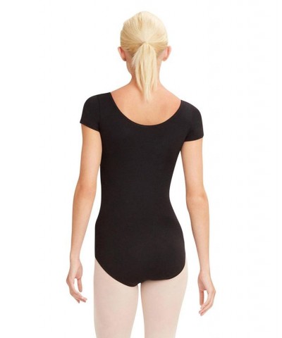 Short Sleeve Leotard Tan/Beige $20.70 Tops