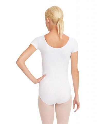 Short Sleeve Leotard Tan/Beige $20.70 Tops