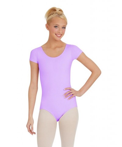 Short Sleeve Leotard Tan/Beige $20.70 Tops