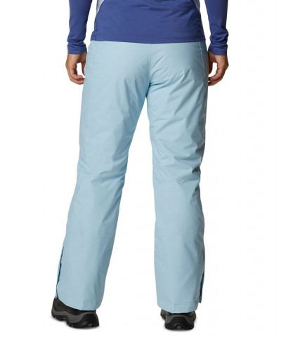 Women's Modern Mountain Internal-Gaiter Snow Pants Spring Blue $36.48 Pants