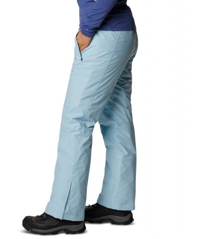 Women's Modern Mountain Internal-Gaiter Snow Pants Spring Blue $36.48 Pants