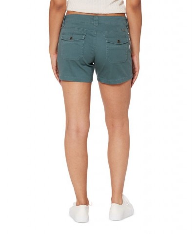 Juniors' Darcy Stretch Twill Shorts Juniper Be $14.57 Shorts