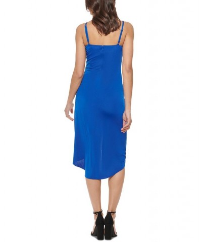 Cowlneck Slip Dress Cobalt $47.20 Dresses