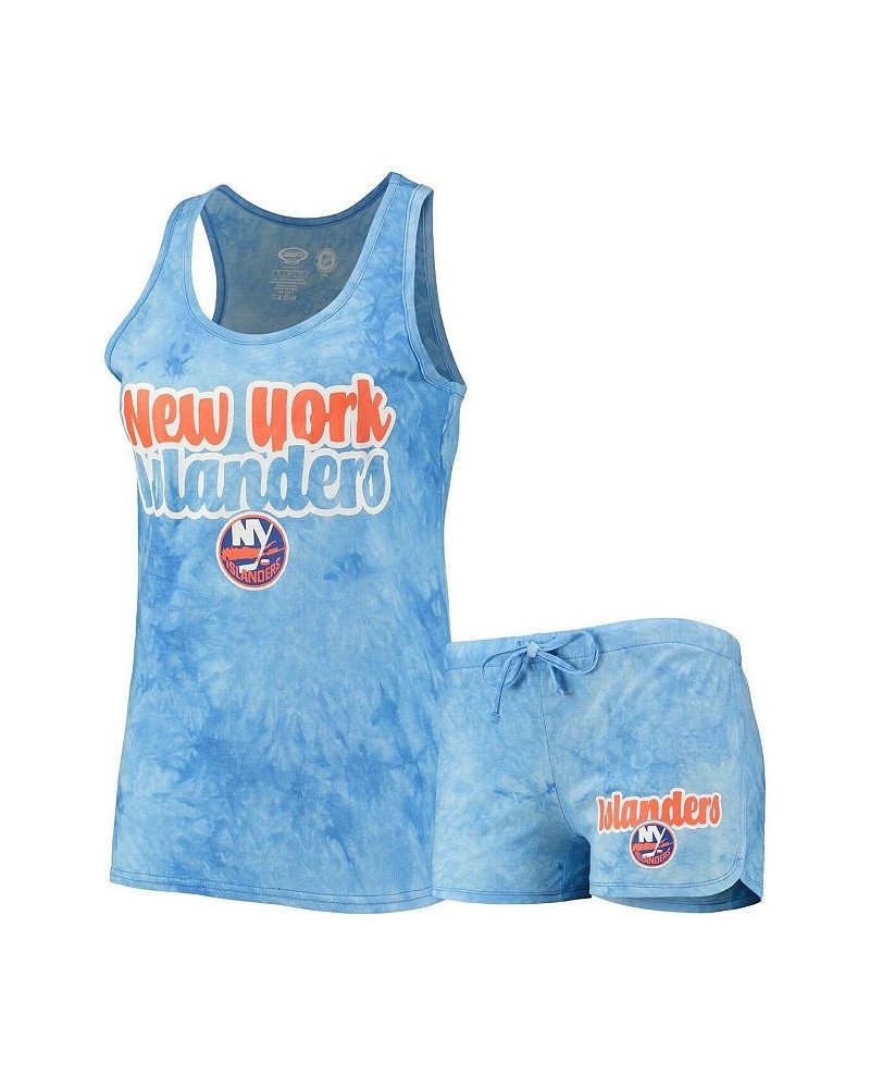 Women's Royal New York Islanders Billboard Racerback Tank Top and Shorts Set Royal $27.49 Pajama