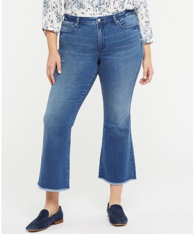Plus Size Ava Flared Ankle Jeans Foundry $41.23 Jeans