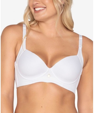 Women's Back Smoothing Bra with Soft Full Coverage Cups White $35.25 Bras