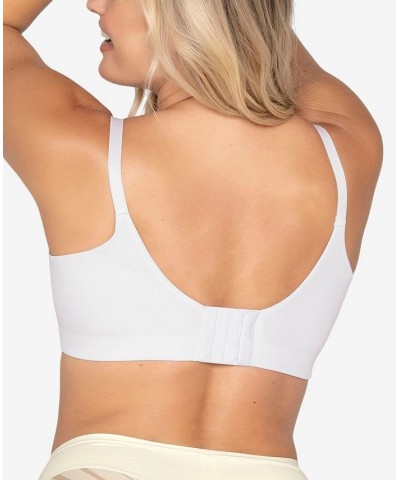 Women's Back Smoothing Bra with Soft Full Coverage Cups White $35.25 Bras