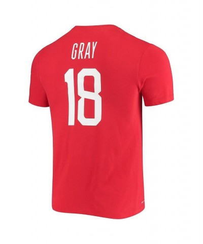 Women's Chelsea Gray USA Basketball Red Name and Number Performance T-shirt Red $28.49 Tops