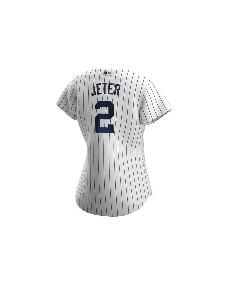 New York Yankees Women's Official Replica Jersey - Derek Jeter White/Navy $65.25 Jersey