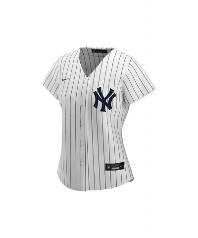 New York Yankees Women's Official Replica Jersey - Derek Jeter White/Navy $65.25 Jersey