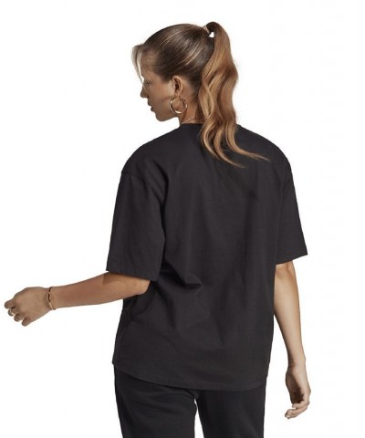 Women's Cotton Adicolor Essentials T-Shirt Black $24.00 Tops