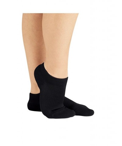 The AMP: No-Show Padded Compression Arch & Ankle Support Socks Black $18.92 Socks