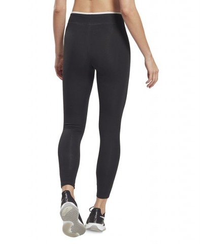 Women's Identity High-Rise Pull-On Leggings Black $13.33 Pants