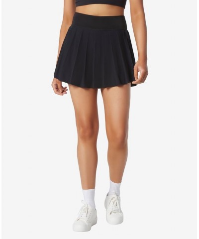 Women's Pleated Tennis Skirt Black $19.07 Skirts