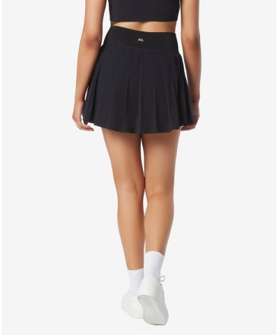 Women's Pleated Tennis Skirt Black $19.07 Skirts