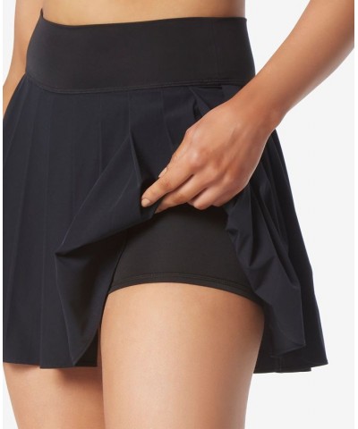 Women's Pleated Tennis Skirt Black $19.07 Skirts