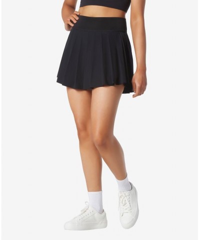 Women's Pleated Tennis Skirt Black $19.07 Skirts